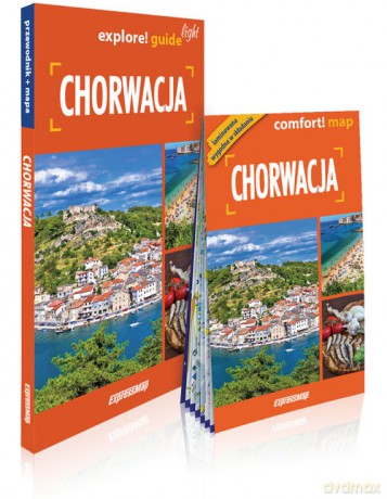 Chorwacja light przewodnik + mapa [KSIĄŻKA]
