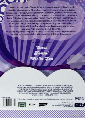 Czar PRL-u, czyli... jak się robiło wielkie przekręty [BOX] [3DVD]                          
