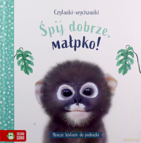 Czytanki-wyciszanki Śpij dobrze małpko - Amanda Wood [KSIĄŻKA]