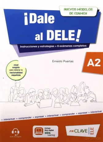 Dale al DELE A2 książka + wersja cyfrowa + zawartość Online - Nitzia Tudela [KSIĄŻKA]