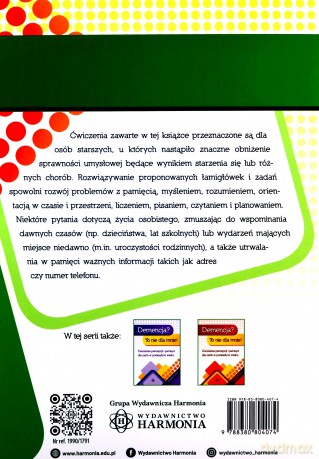 Demencja To nie dla mnie Poziom łatwy - Magdalena Hinz [KSIĄŻKA]