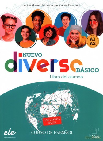 Diverso basico Nuevo A1+A2 podręcznik + zawartość online - Encina Alonso, Jaime Corpas [KSIĄŻKA]