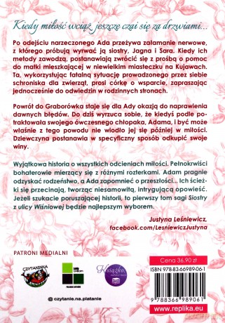 Już nie ucieknę Siostry z ulicy Wiśniowej (Tom 1) - Joanna Nowak [KSIĄŻKA]