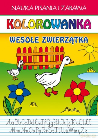 Kolorowanka Wesołe zwierzętka - Beata Guzowska [KSIĄŻKA]