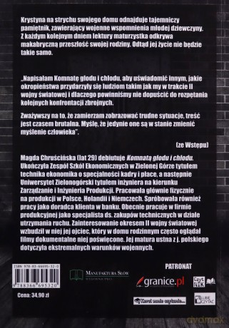 Komnata głodu i chłodu - Magda Chruścińska [KSIĄŻKA]