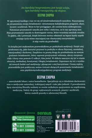 Kompletna medytacja. Trening przebudzonego życia - Deepak Chopra [KSIĄŻKA]