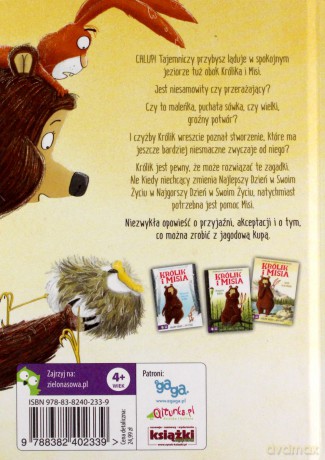 Królik i Misia Sposób na przekąskę - Julian Gough [KSIĄŻKA]