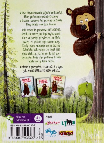 Królik i Misia Utrapienie Królika - Julian Gough [KSIĄŻKA]