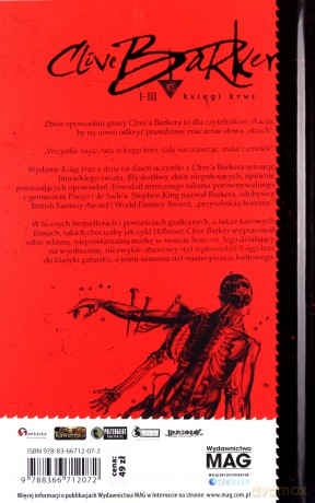 Księgi krwi 1-3 - Clive Barker [KSIĄŻKA]