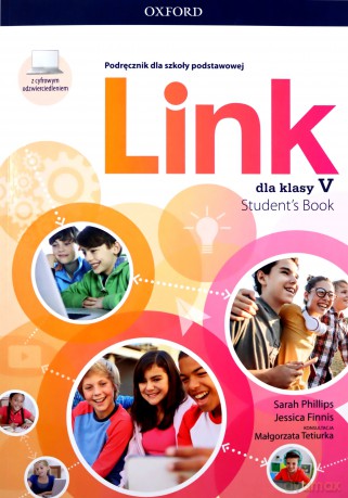Link dla klasy 5 Podręcznik z cyfrowym odzwierciedleniem - Sarah Phillips, Jessica Finnis [KSIĄŻKA]