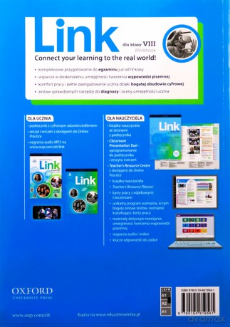 Link dla klasy 8 Materiały ćwiczeniowe + Online Practice - Paul Kelly, Teresa Payman [KSIĄŻKA]