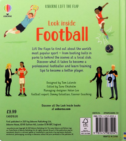 Look Inside Football - Rob Lloyd Jones [KSIĄŻKA]