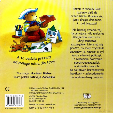 Miś Bodo W Przedszkolu (twarda) [KSIĄŻKA]