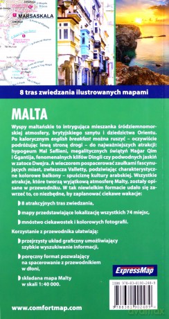 Malta light: przewodnik + mapa [KSIĄŻKA]