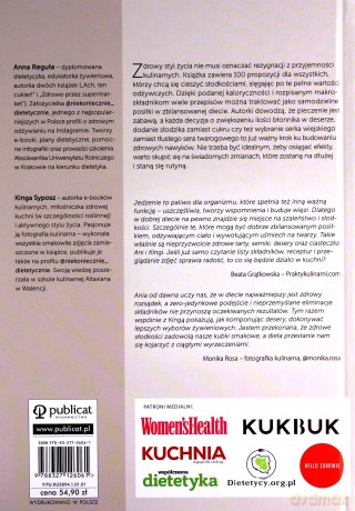 Nieprzyzwoicie zdrowe słodkości - Anna Reguła, Kinga Syposz [KSIĄŻKA]