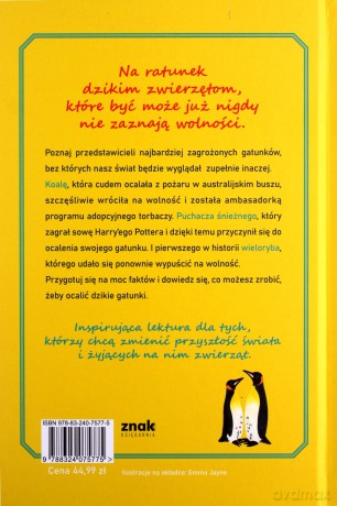 Opowieści o dzikich zwierzętach, które mogą wyginąć - Kimberlie Hamilton [KSIĄŻKA]