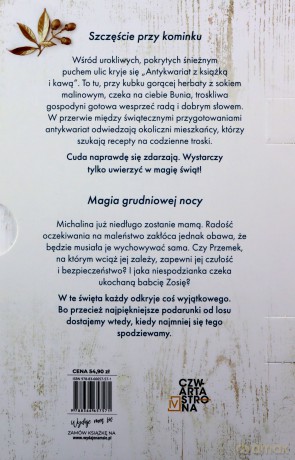 Pakiet cynamonowy Szczęście przy kominku/ Magia grudniowej nocy - Gabriela Gargaś [KSIĄŻKA]
