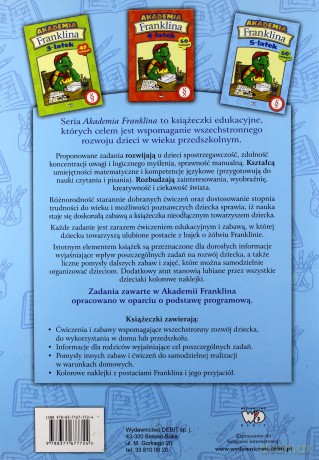 Akademia Franklina 5-Latek [KSIĄŻKA]