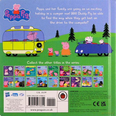 Peppa Pig Peppa's Camper Van [KSIĄŻKA]