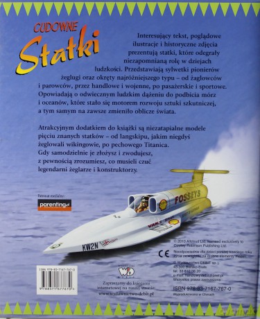Cudowne Statki (twarda) [KSIĄŻKA]