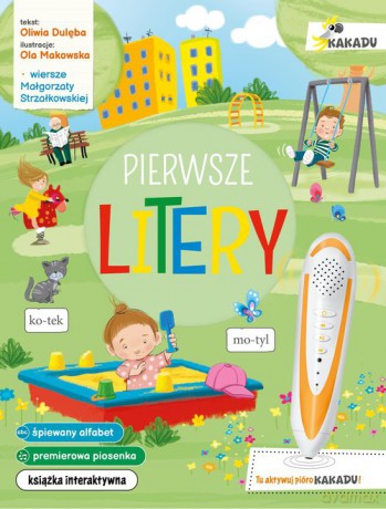 Pierwsze litery Seria z piórem - Oliwia Dulęba [KSIĄŻKA]