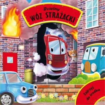 Zajrzyj Do Środka Dzielny Wóz Strażacki (twarda) - Patrycja Zawarska [KSIĄŻKA]