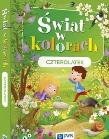 Świat w kolorach Czterolatek Teczka [KSIĄŻKA]