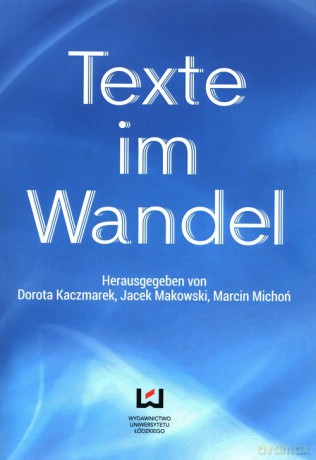 Texte im Wandel [KSIĄŻKA]