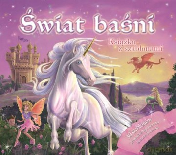 Świat Baśni Książka Z Szablonami (twarda) [KSIĄŻKA]