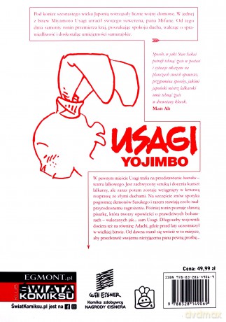 Usagi Yojimbo Bunraku i inne opowieści (Tom 1) [KSIĄŻKA]