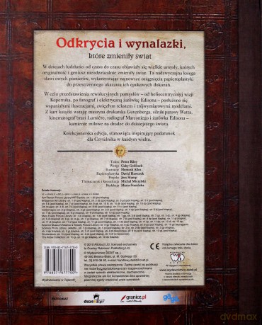 Odkrycia I Wynalazki Które Zmieniły Świat (twarda) - Peter Riley [KSIĄŻKA]