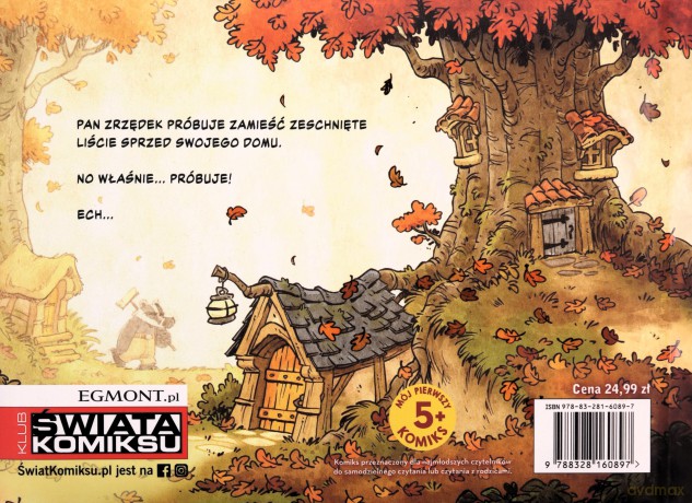W cieniu drzew Jesień pana Zrzędka (Tom 1) [KSIĄŻKA]