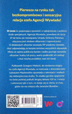 W cieniu Kulisy wywiadu III RP - Grzegorz Małecki, Łukasz Maziewski [KSIĄŻKA]