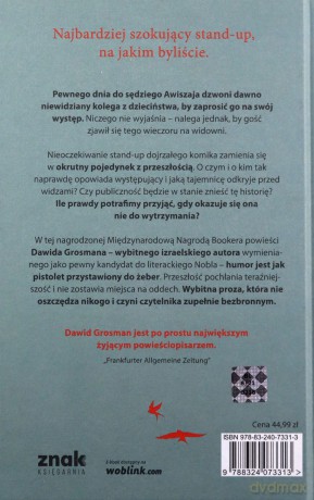 Wchodzi koń do baru - Dawid Grosman [KSIĄŻKA]