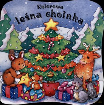 Kolorowa Leśna Choinka (twarda) [KSIĄŻKA]