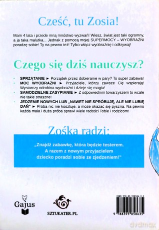 Zosia poznaje świat Porządek i zasypianie-testowanie - Magdalena Gwiazdowska [KSIĄŻKA]