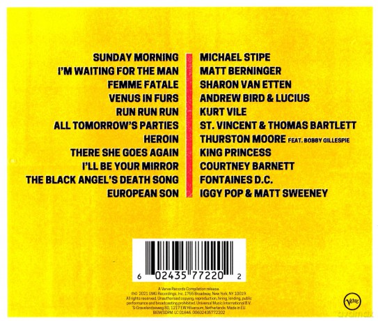 I'll Be Your Mirror: A Tribute To Velvet Underground [CD]