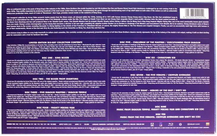 Shawscope Volume One (Limited) [BOX] [8xBlu-Ray]+[2CD]
