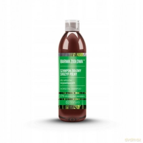 BARWA Ziołowa Szampon do włosów Skrzyp Polny - włosy wypadające 250ml