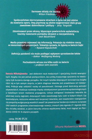 Plandemia COVID-19 - Danuta Mikołajewska [KSIĄŻKA]