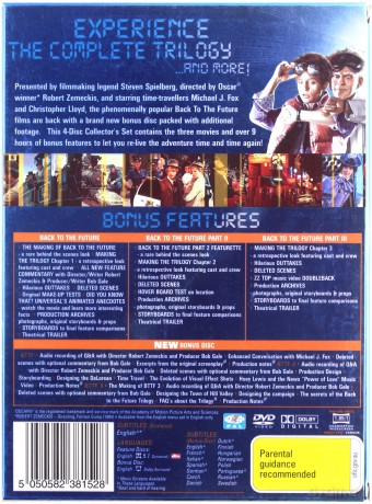 Back To The Future Collection (Powrót do przyszłości) [4DVD]