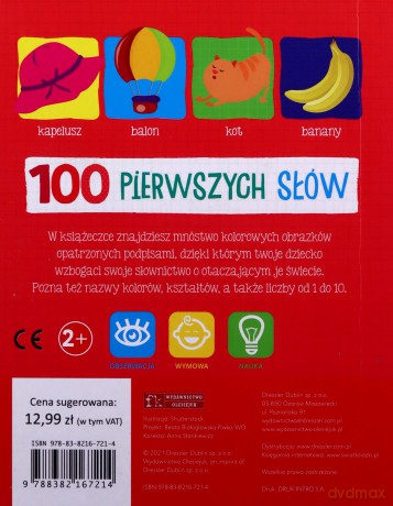 100 pierwszych słów [KSIĄŻKA]