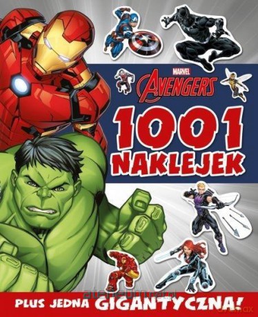 1001 naklejek. Marvel Avengers [KSIĄŻKA]
