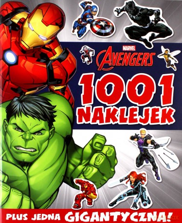 1001 naklejek. Marvel Avengers [KSIĄŻKA]