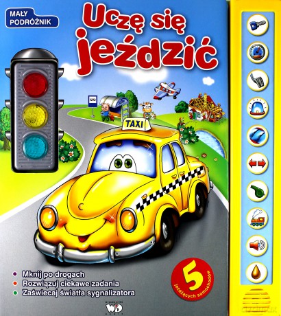 Uczę Się Jeździć Mały Podróżnik (twarda) [KSIĄŻKA]