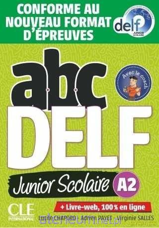 ABC DELF Junior Scolaire A2 książka - Lucile Chapiro, Adrien Payet, Virginie Salles [KSIĄŻKA]