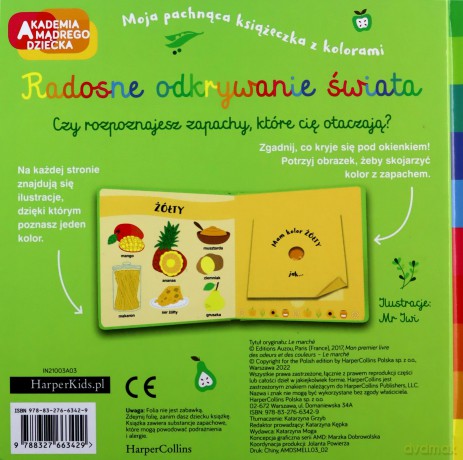 Akademia mądrego dziecka. Na targu - Mr Iwi [KSIĄŻKA]
