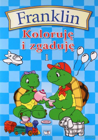 Franklin Koloruję I Zgaduję 1 [KSIĄŻKA]