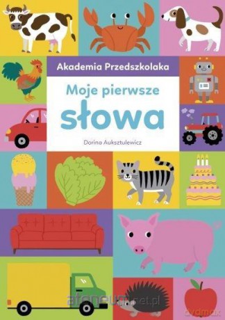 Akademia Przedszkolaka. Moje pierwsze słowa - Dorina Auksztulewicz [KSIĄŻKA]