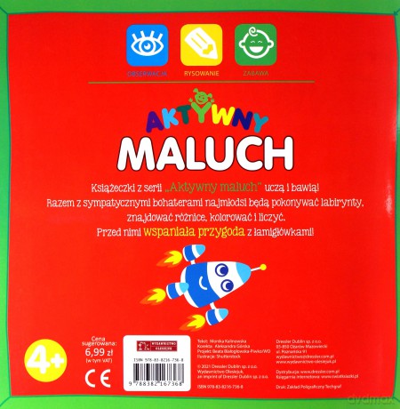 Aktywny maluch 3 - Monika Kalinowska [KSIĄŻKA]